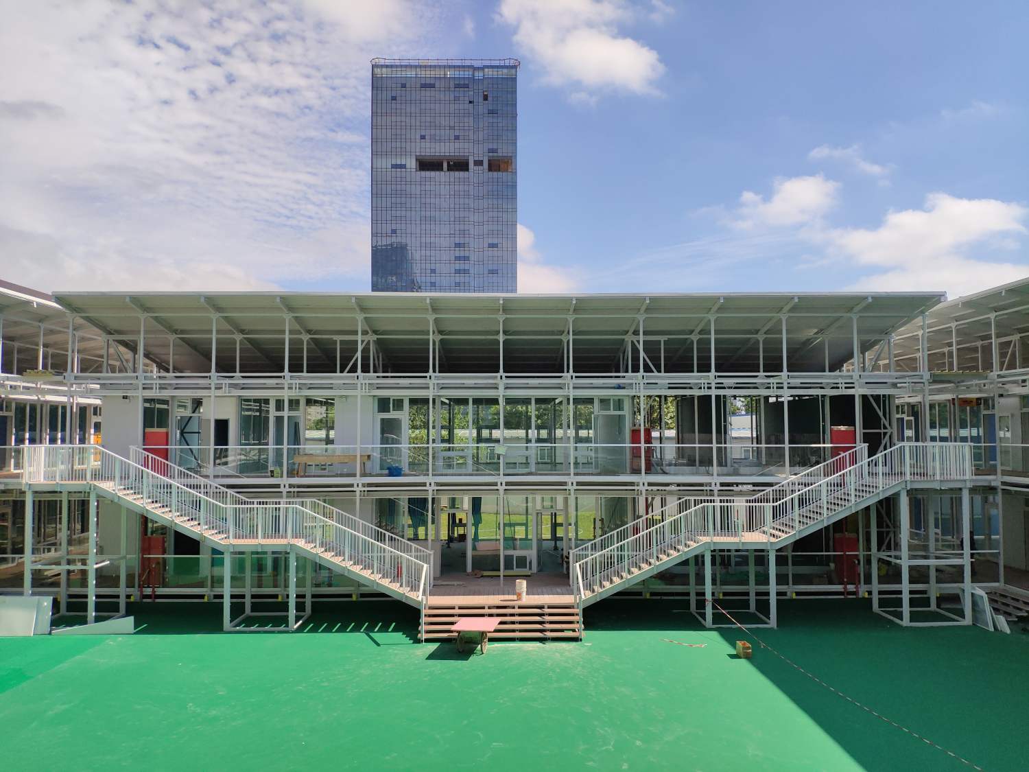 梅麗小學(xué)拆建教學(xué)綜合樓項目臨時(shí)校舍工程